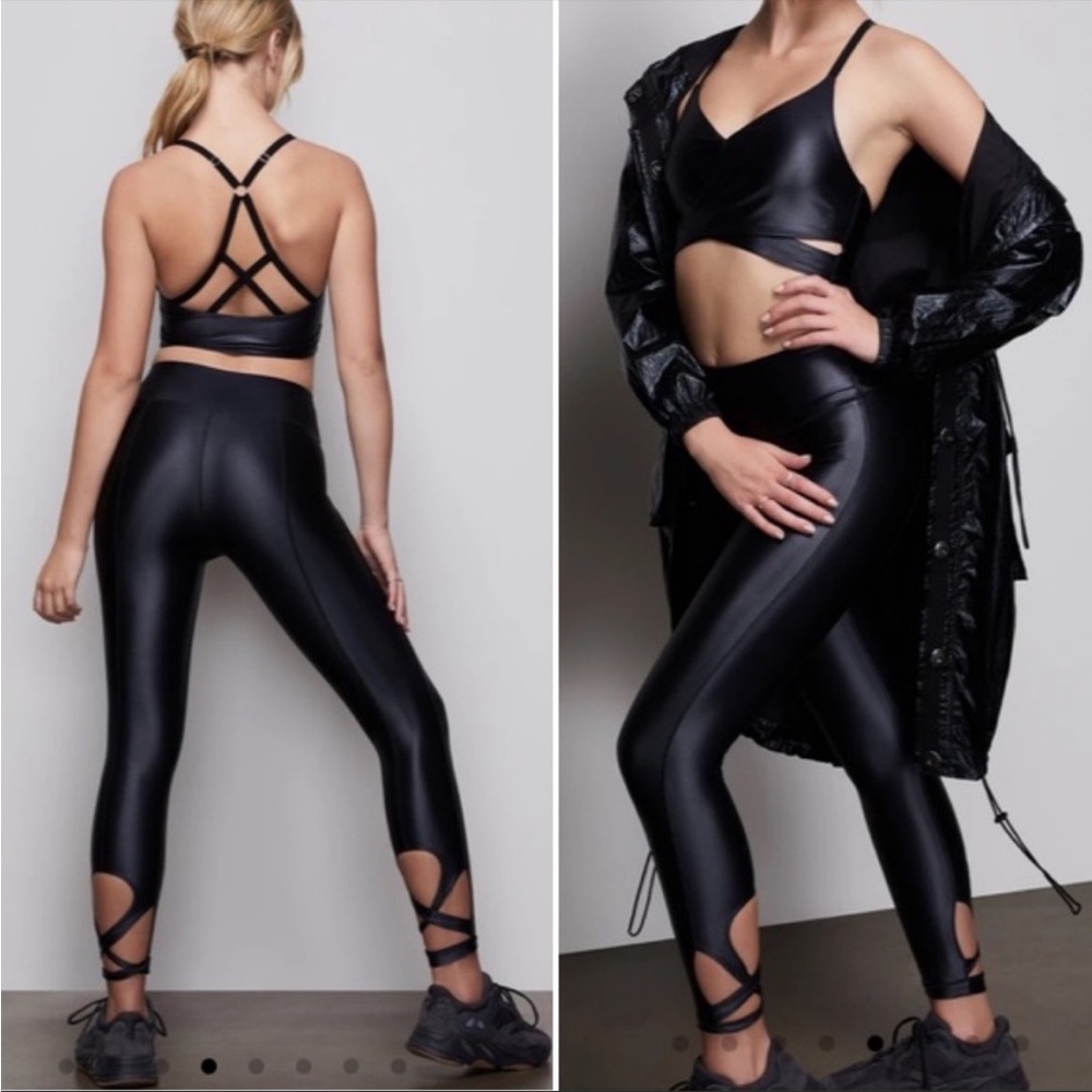 GOOD AMERICAN “ELITE LIQUID” WOROUT ACTIVEWEAR SET